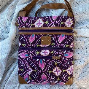 Stone Crossbody Floral Purse.